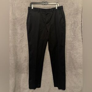Express Dress Pants Mens 33 x 34 Black Photographer Slim Straight Work Office